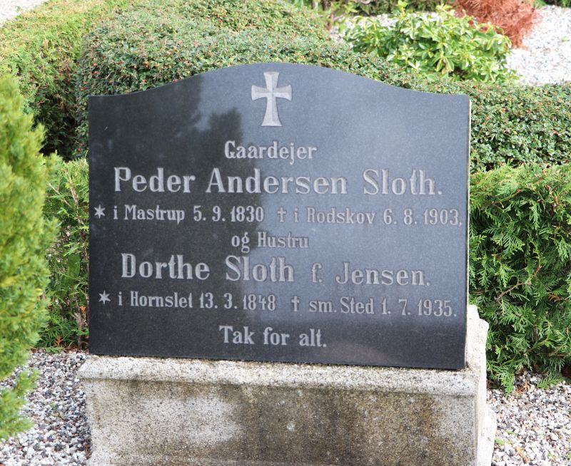 Peder Andersen Sloth.JPG
